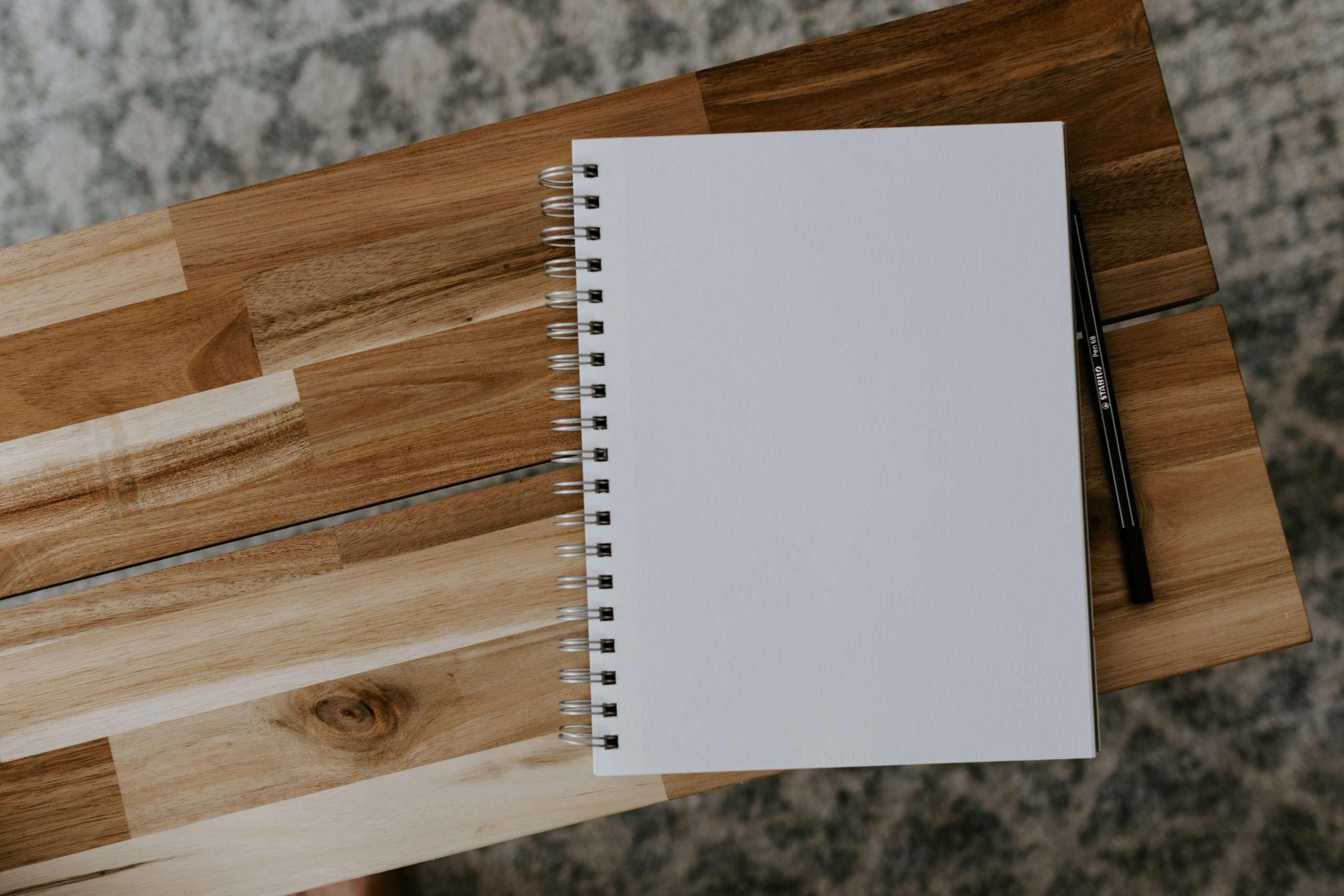 notebook for planning deep work state sessions