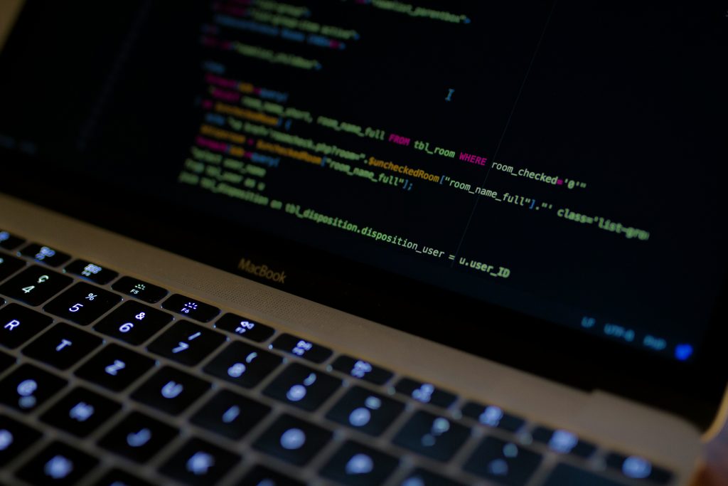 laptop with AI interface for deep work sessions