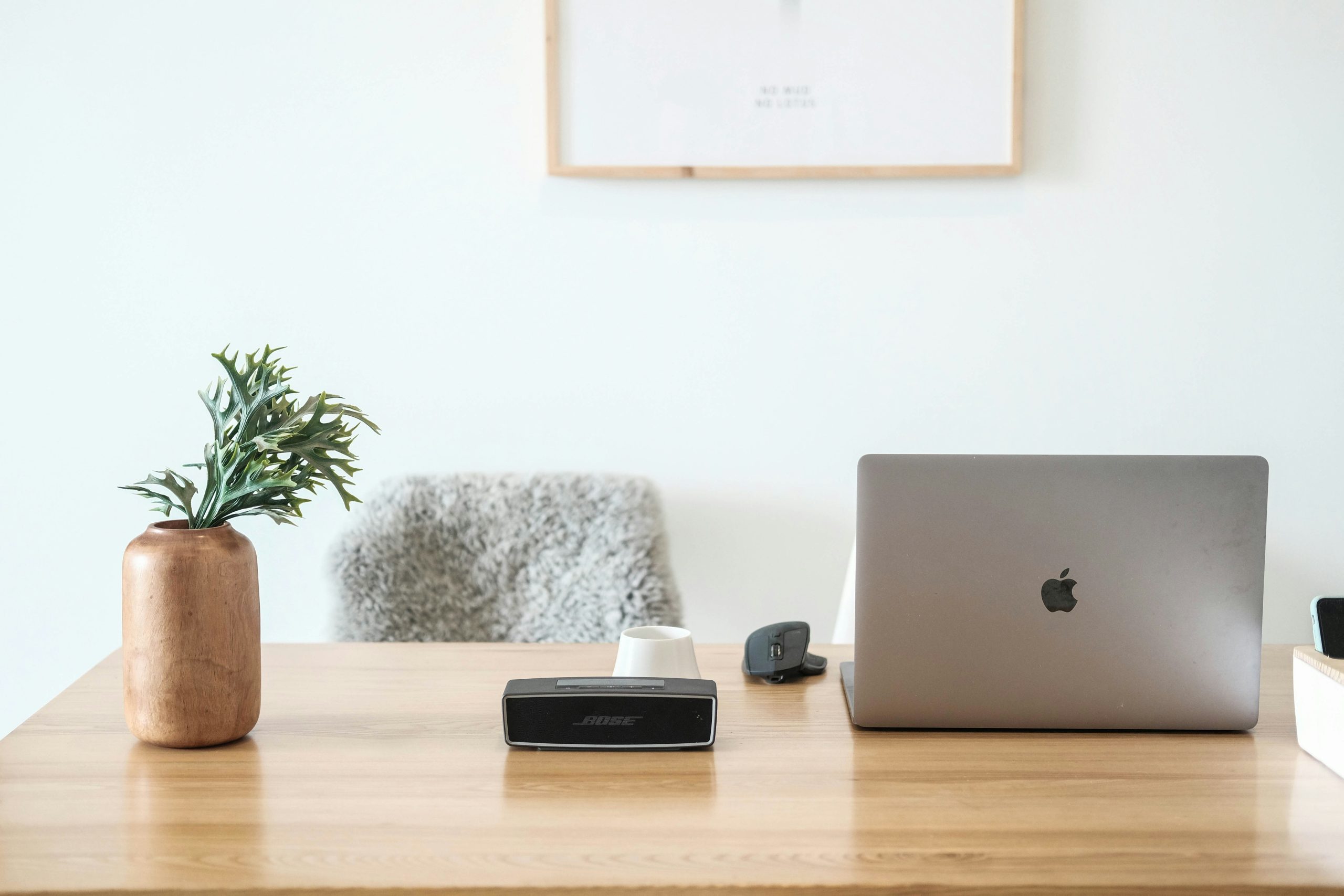 quiet focused workspace for distraction-free home office setup