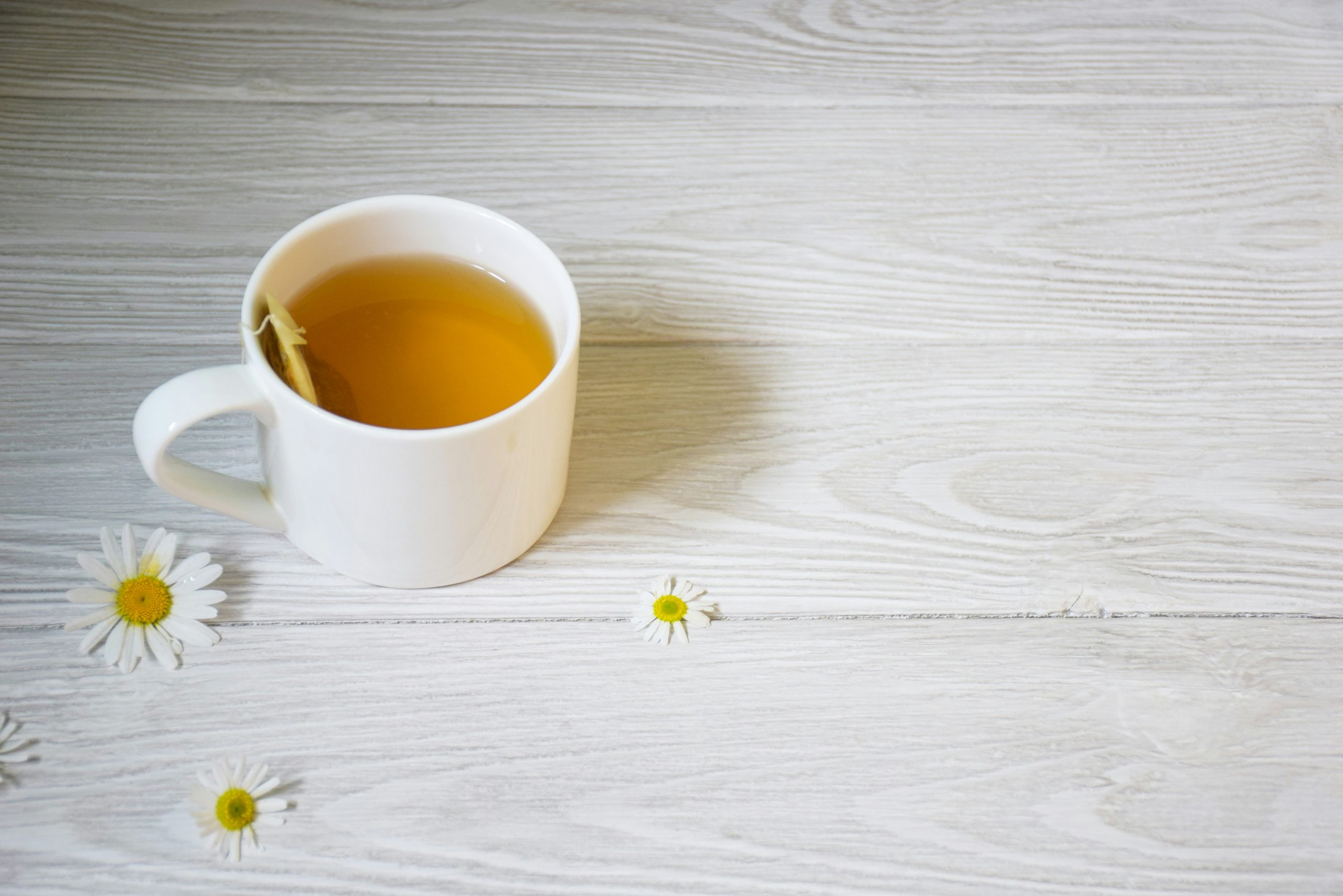 cup of tea for a calming evening routine for remote workers